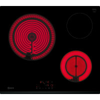 Plita radianta Neff T16FBK1L8 3 zone de gatit 60 cm N 50 Negru T16FBK1L8 imagine 16516