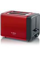 Toaster sandwich Bosch TAT4P424 Compact DesignLine, Rosu