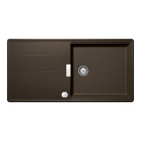 TIAD100LBRONSA Chiuveta bucatarie Schock Tia D-100L Cristadur Bronze 1000 x 500 mm cu sifon automat, compozit granit, reversibila, montare pe blat, maro bronz TIAD100LBRONSA imagine 28224