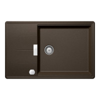 TIAD100LSBRONSA Chiuveta bucatarie Schock Tia D-100LS Cristadur Bronze 780 x 500 mm cu sifon automat, compozit granit, reversibila, montare pe blat, maro bronz TIAD100LSBRONSA imagine 28209