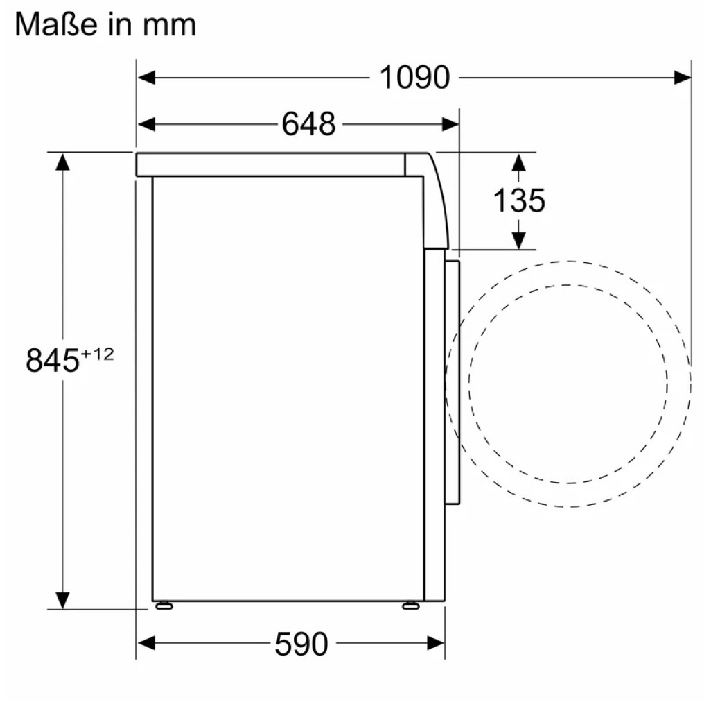 WGB244A40 Masina de spalat rufe BOSCH seria 8 WGB244A40, Clasa A, HomeConnect, i-DOS, Spalare 4D, 9 kg, 1400 U/min - BOSCH WGB244A40 imagine 1