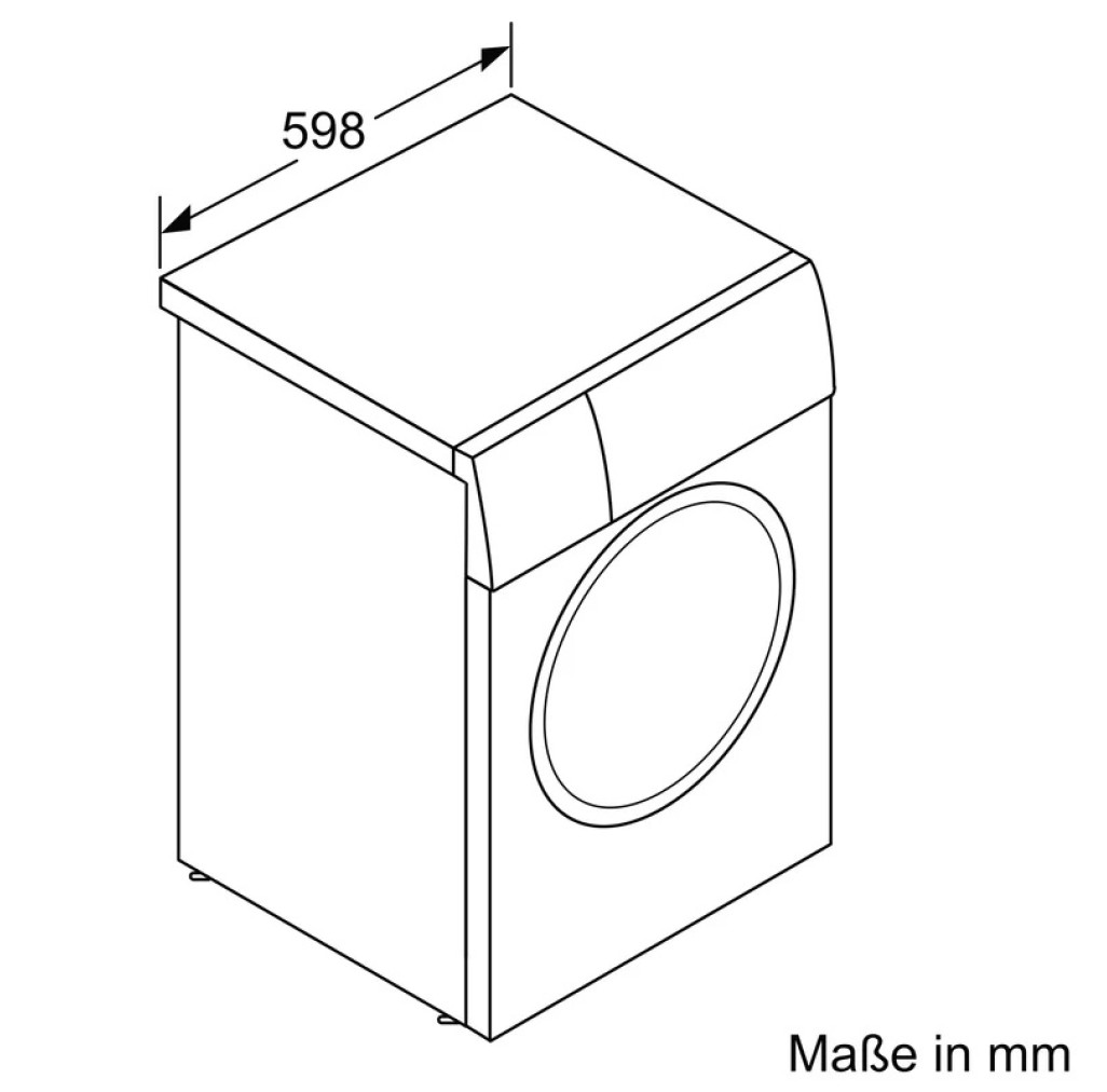 WGB244A40 Masina de spalat rufe BOSCH seria 8 WGB244A40, Clasa A, HomeConnect, i-DOS, Spalare 4D, 9 kg, 1400 U/min - BOSCH WGB244A40 imagine 1