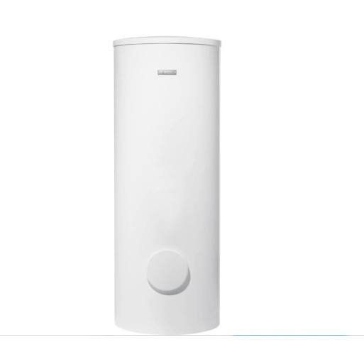 8732935224 WS 400-5 EKP 1 B Boiler bivalent cilindric, vertical, alb, Storacell si flansa pentru rezistenta electrica, 400 l, 10 bar, 95°C, Clasa Energetica B    8732935224 imagine