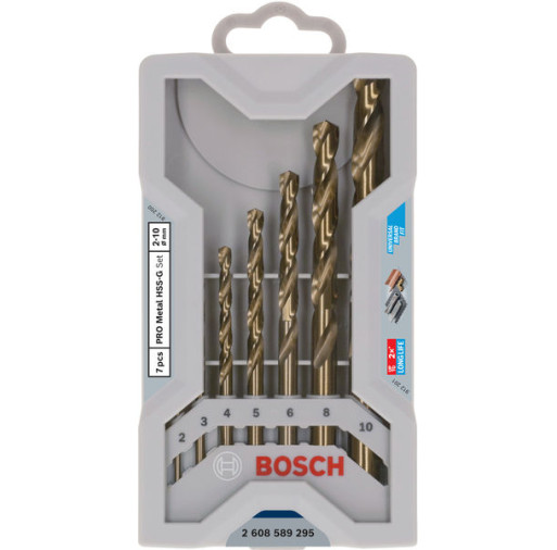 2608589295 Set burghie pentru metal HSS-G, 135°, 7 buc.  - ROBERT BOSCH 2608589295 imagine