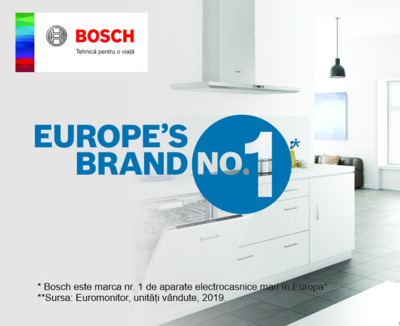 Bosch-este-marca-nr-1-de-aparate-electrocasnice-mari-in-Europa Bosch este marca nr. 1 de aparate electrocasnice mari în Europa