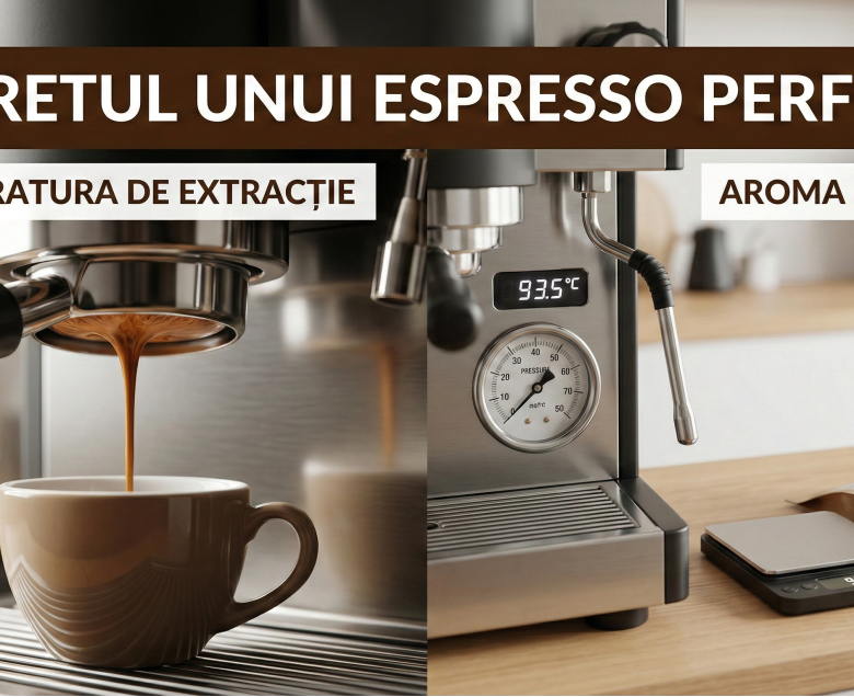 Secretul unui Espresso perfect: Cum influențează temperatura de extracție aroma cafelei?