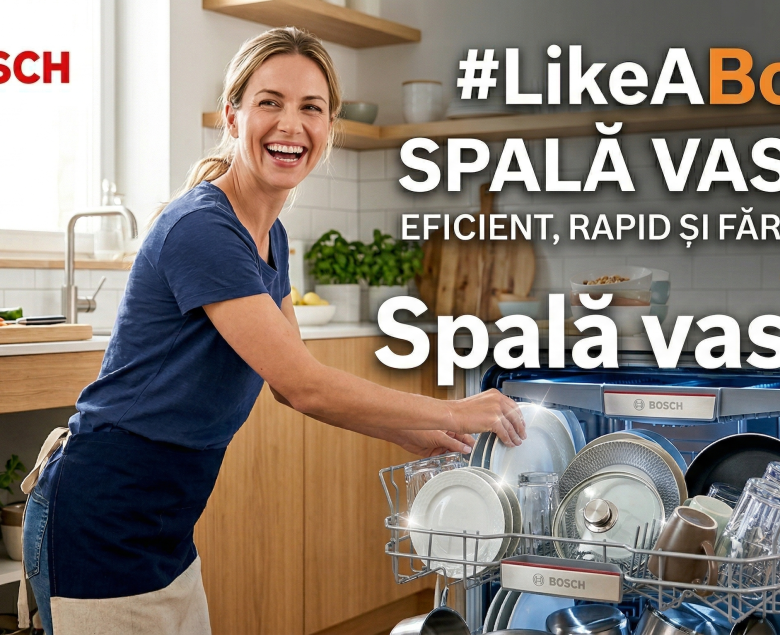 Spală vasele #LikeABosch