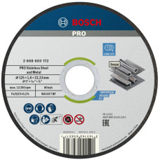 2608619050 Disc de tăiere PRO Stainless Steel and Metal, 125 x 1,6 x 22,23 mm 2608619050 imagine 20536