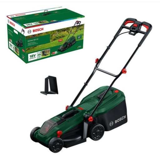 Mașină de tuns iarba 06008B9P01 cu acumulator Bosch Rotak 18V-32 06008B9P01 imagine
