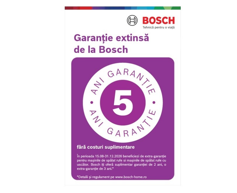 5 ani garantie la electrocasnicele incorporabile