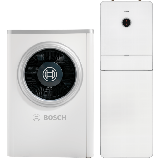 7738601998 Unitate exterioară CS7001iAW 17 OR-T, cu putere nominală de 17 kW, tensiune alimentare 380V. Clasa de eficiență energetică A++ - BOSCH 7738601998 imagine