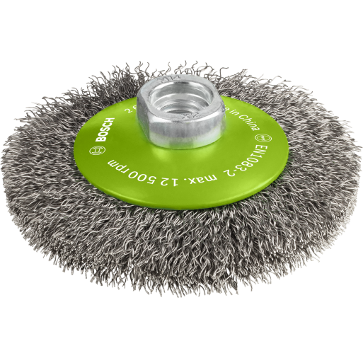 2608622108 Perie conică de sârmă ondulată 100 oțel inoxidabil  - ROBERT BOSCH 2608622108 imagine