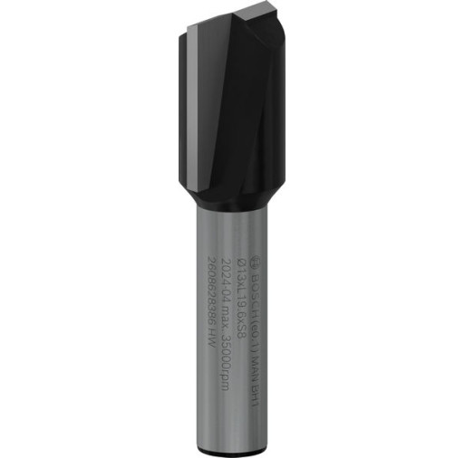 2608628386 Freză dreaptă PRO, două canale, Ø 13 x L 19,6, tijă 8 mm 2608628386 imagine