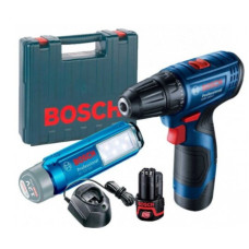 06019G8004 PRO Set combinat: GSR 120-LI + GLI 12V-300 + 2 x GBA 12V 2,0 Ah + GAL 1210 CV în geantă de transport 06019G8004  imagine 27029