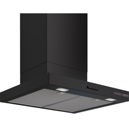 DWB63BC60 Seria 2, Hotă decorativă de perete, 60 cm, Matt black - BOSCH DWB63BC60  imagine