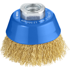 1608614020 Perie-oală de sârmă ondulată 70 cu înveliș din alamă  1608614020 imagine 19496