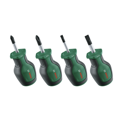 Set de 4 şurubelniţe scurte Bosch 1600A032UJ  - ROBERT BOSCH 1600A032UJ imagine