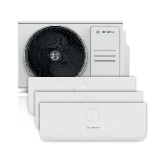7733701934 + 7733701564 Aer conditionat multi-split Bosch Unitate externa 21000 BTU cu 3 unitati interioare Climate 3000i de 9000 BTU 7733701934 + 7733701564 imagine