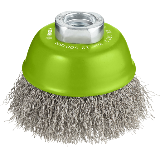 2608622102 Perie-oală, sârmă ondulată 75 oțel inoxidabil  - ROBERT BOSCH 2608622102 imagine