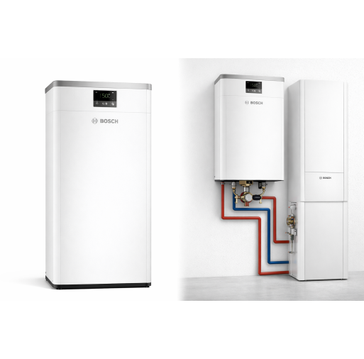 7738601310 Unitate interioară murală bivalentă Compress 6000 - AWB 13-17, cu vană cu 3 căi integrată - BOSCH 7738601310   imagine