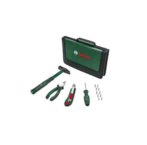 Setul pentru începători cu 14 scule Bosch 1600A02BY3 de mână simple - ROBERT BOSCH 1600A02BY3 imagine
