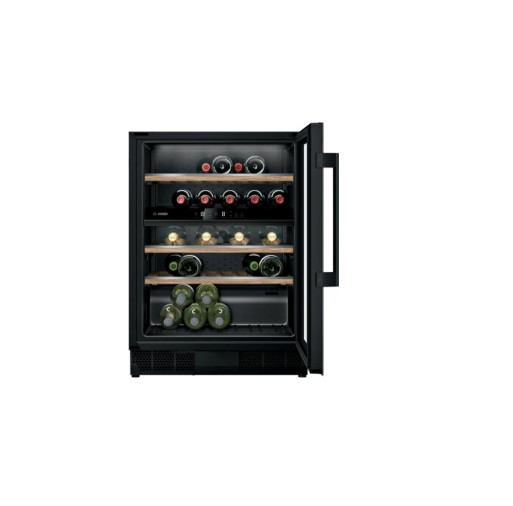 Frigider de vinuri incorporabil sub blat Bosch KUW21AHG0 44 sticle seria 6 82 cm KUW21AHG0 imagine