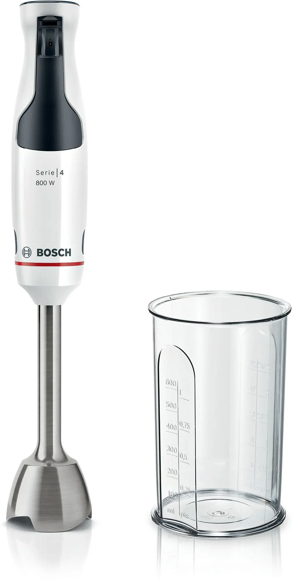 Blender de mana  Bosch MSM4W410 800 w  alb, antracit Bosch, Alb,antracit