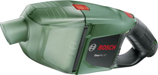 06033D0001 Aspirator de mână Bosch EasyVac  Autonomie 22 min, 0.38 L , Acumulator Litiu-Ion, Negru/Verde 449