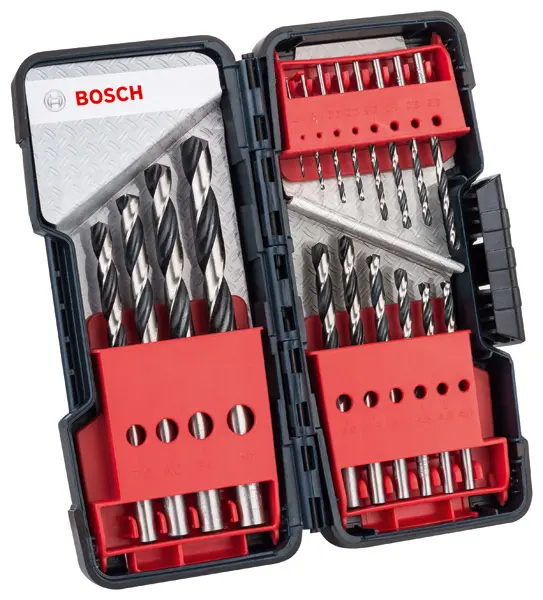 2608577350 Set de 18 burghie elicoidale HSS PointTeQ ToughBox 