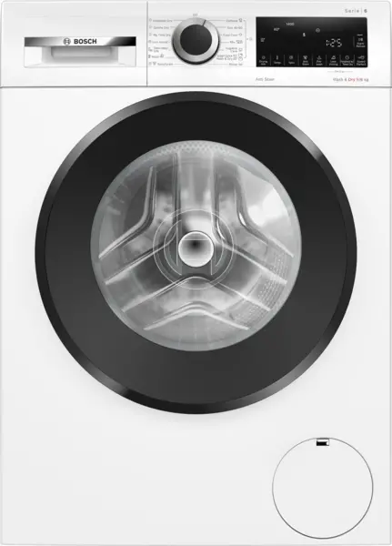 Masina de spalat rufe cu uscator Bosch WNG24401BY seria 6,9/6 kg Alb
