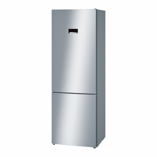 KGN49XI30U Combină frigorifică Bosch,  Seria 4, 435 l, No Frost, VitaFresh, H 203 X 70  cm, Argintiu,5 ANI GARANTIE 