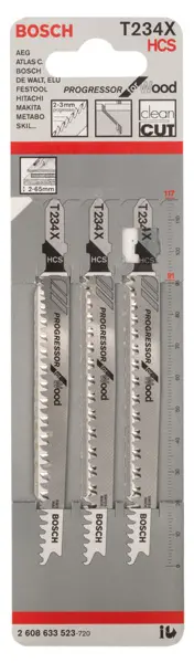 2608633523 Pânză pentru ferăstrău vertical T 234 X 