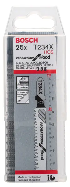 2608633524 Pânză pentru ferăstrău vertical T 234 X 