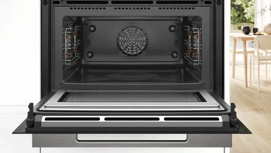 Cuptor compact multifuncțional Bosch CMG7761B1 incorporabil cu opțiune de microunde 60 cm seria 8 Negru cumpăra