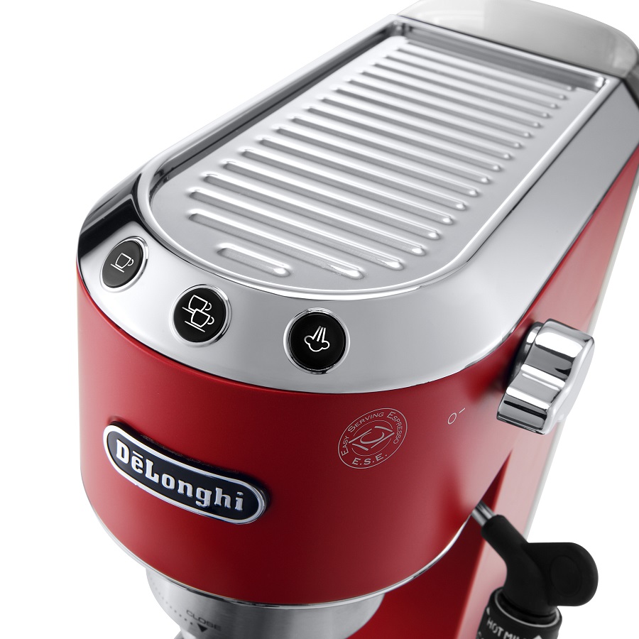 Espressor cafea De Longhi EC685.R manual Dedica Style 15 bar Rosu