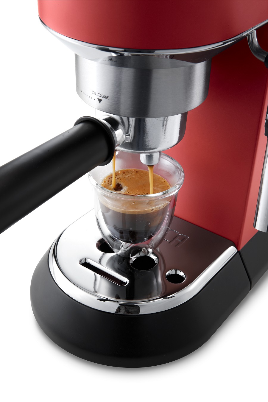 Espressor cafea De Longhi EC685.R manual Dedica Style 15 bar Rosu