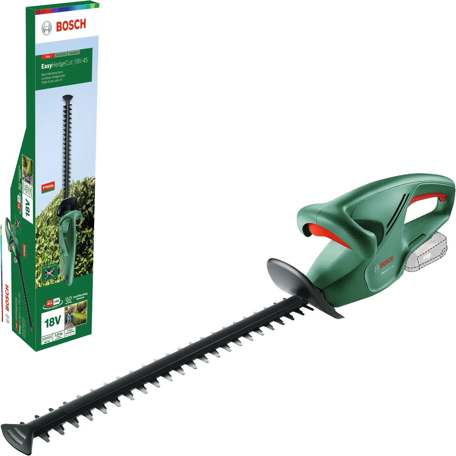 0600849H03 Foarfece de tăiat gard viu fara acumulator EasyHedgeCut 18-45