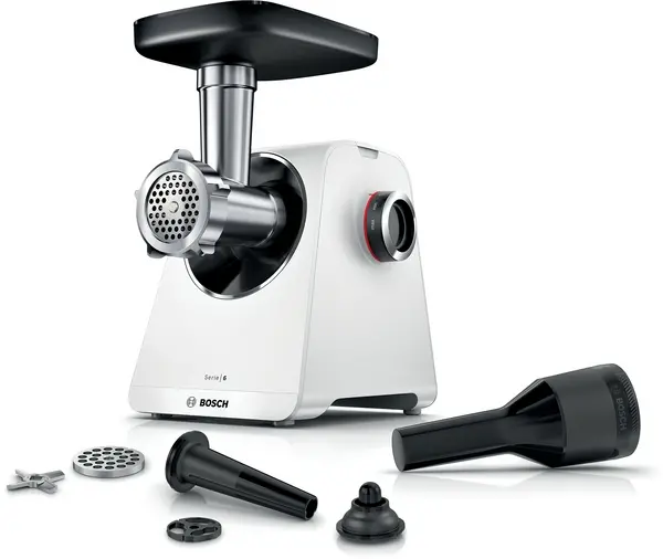Mașină de tocat carne Bosch MFWS607W MultiPower 2100 W Alb