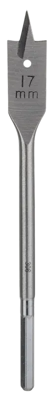 2609255263 Burghiu plat, hexagonal D 17 mm