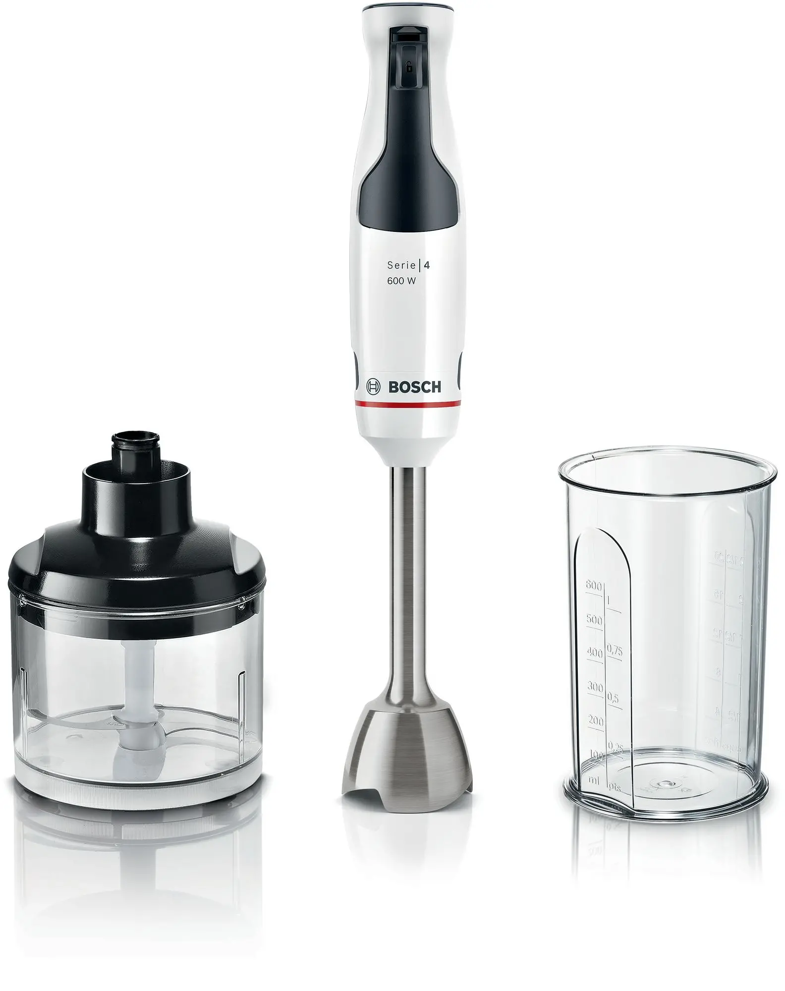 Blender manual Bosch MSM4W220 600 W Alb Black Grey Bosch, 600W, Alb Black Grey