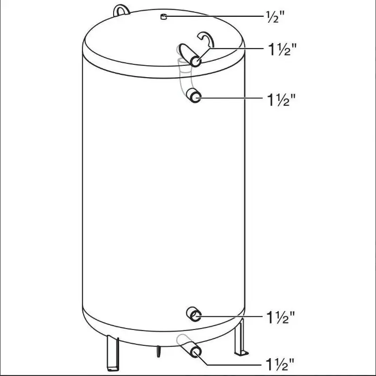 7735501021 BH 500-6 C  Rezervor tampon acumulare agent termic, capacitate acumulare 500 l  Clasă eficienţă energetică C cumpăra