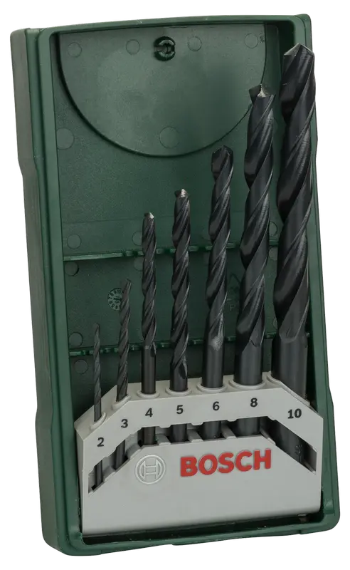 2607019673 Miniset de 7 burghie X-Line pentru metal 