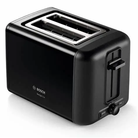 Toaster sandwich Bosch TAT3P423 Compact DesignLine  970W Negru
