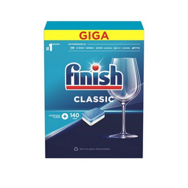 FINISH140 Tablete pentru masina de spalat vase Finish Classic 140 buc