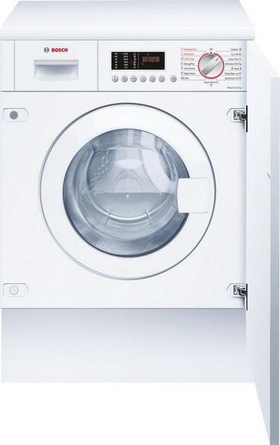 Mașina de spălat cu uscator Bosch WKD28543EU serie 6, 7/4 kg Alb